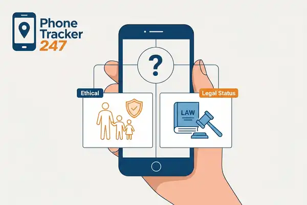 is a family locator app legal